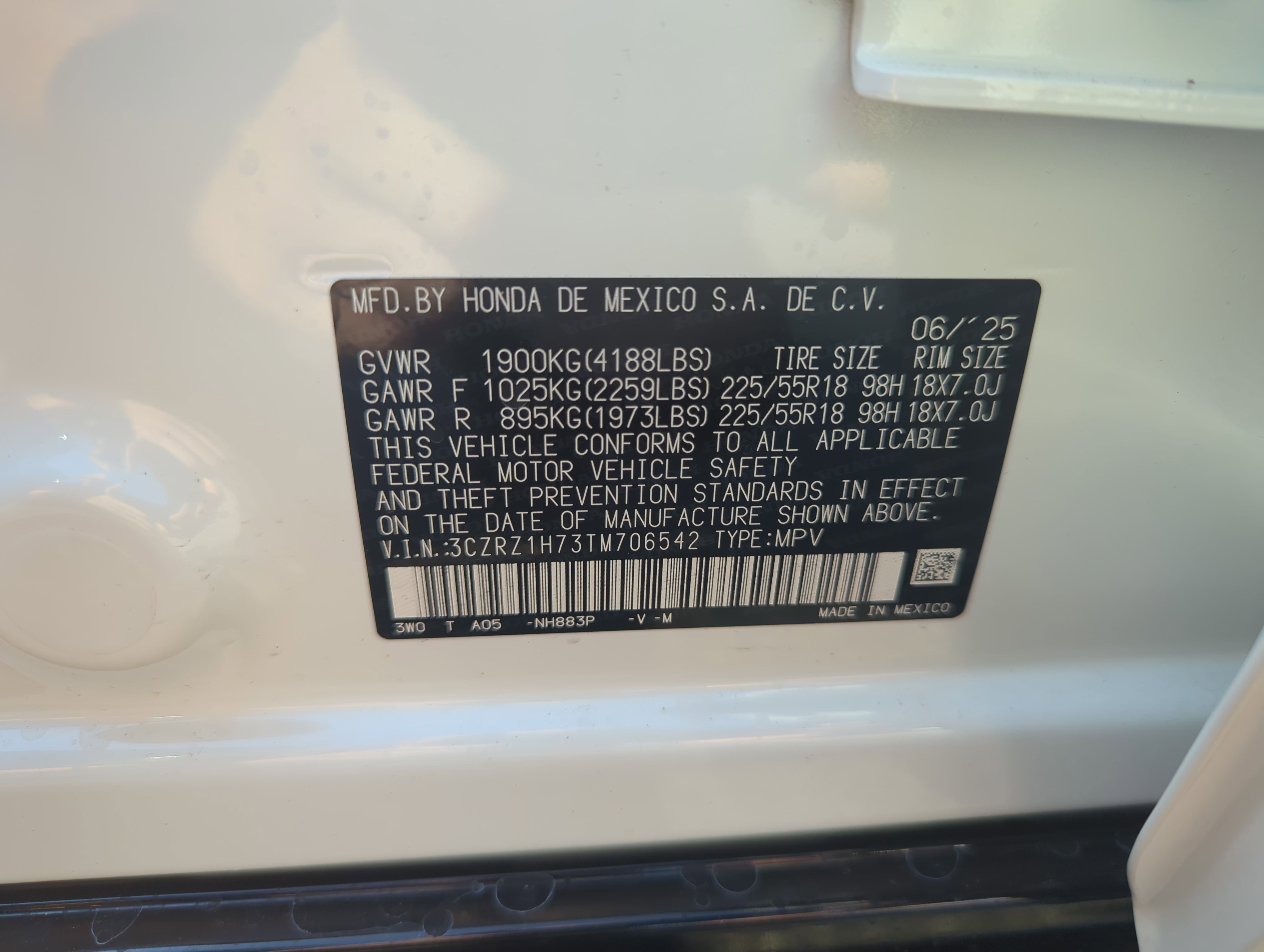 Used 2026 Honda HR-V EX-L image 28