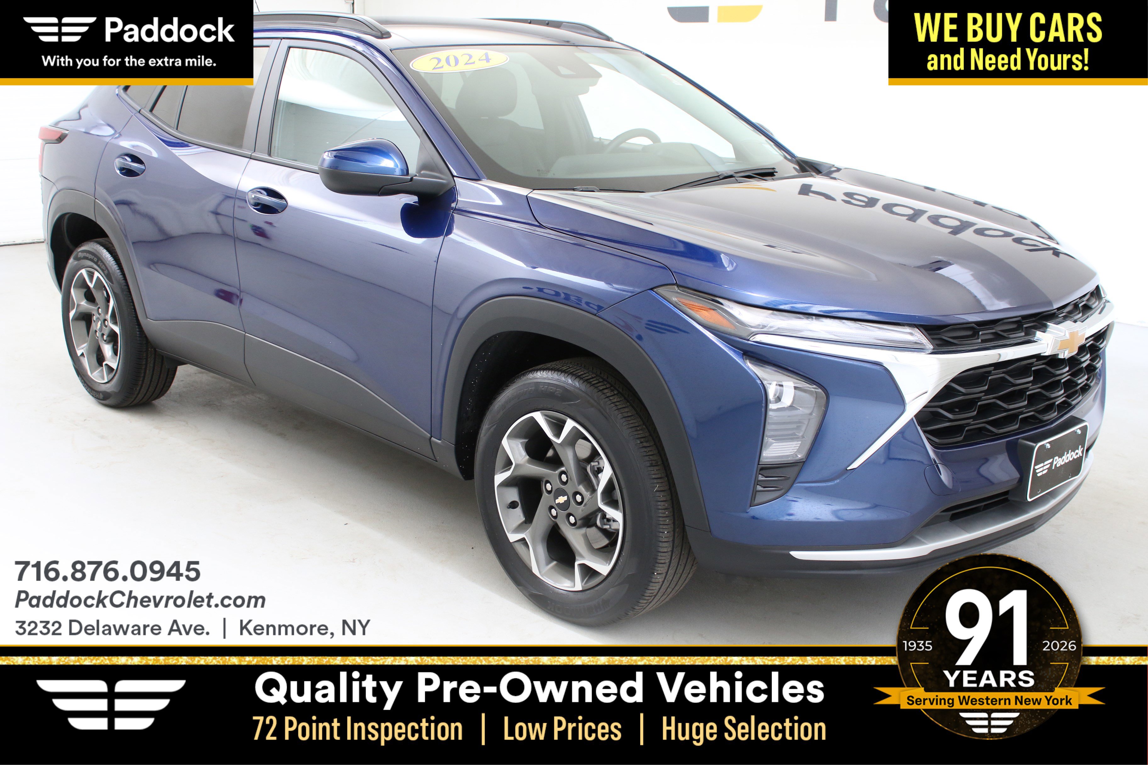 Used 2024 Chevrolet Trax LT w/ Driver Confidence Package