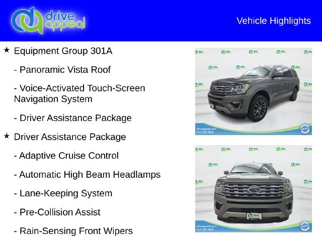 Used 2019 Ford Expedition Limited w/ Equipment Group 301A AWD/4WD image 12