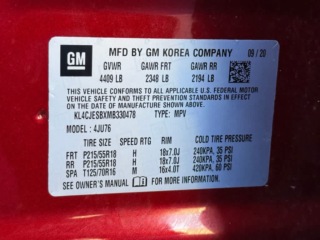 Used 2021 Buick Encore Preferred w/ Safety Package AWD/4WD image 21