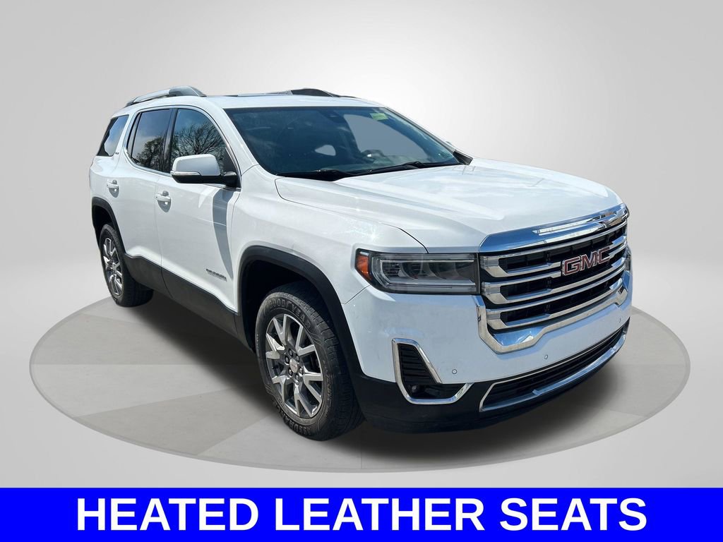 Used 2021 GMC Acadia SLT w/ LPO, Black Accent Package AWD/4WD image 4