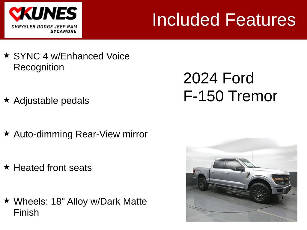 Used 2024 Ford F150 Tremor w/ Bed Utility Package AWD/4WD image 4