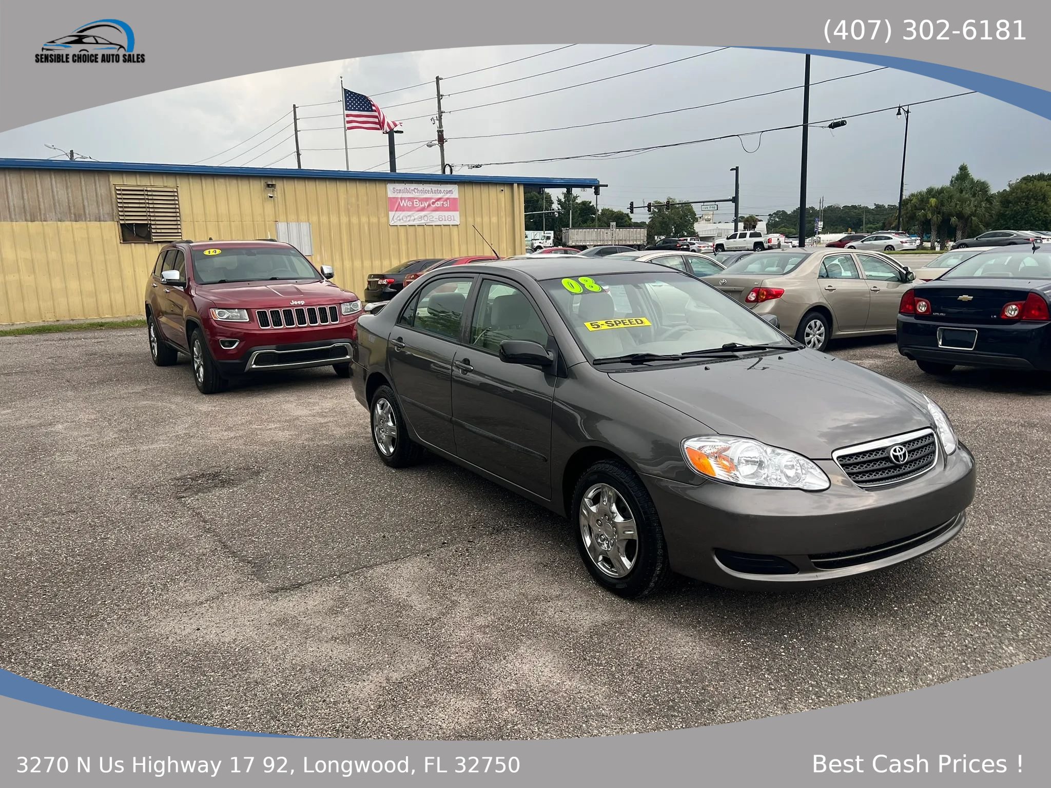 Used 2008 Toyota Corolla CE