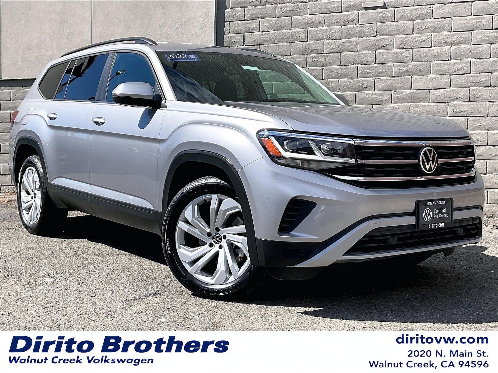 Certified 2022 Volkswagen Atlas SE AWD/4WD image 1