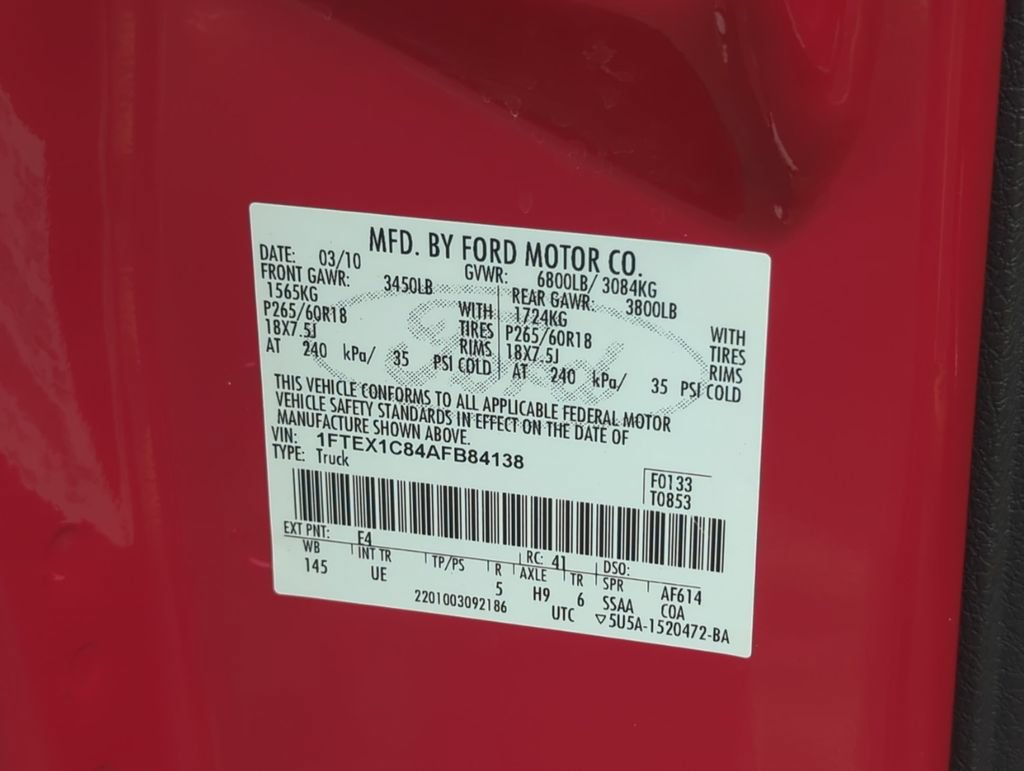 Used 2010 Ford F150 STX RWD image 25