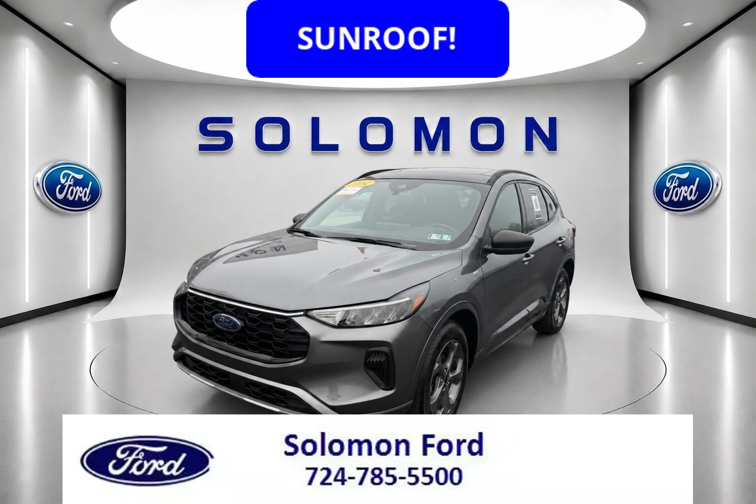 Certified 2024 Ford Escape ST-Line w/ Tech Pack #1
