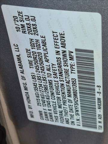 Certified 2021 Honda Pilot Special Edition image 25
