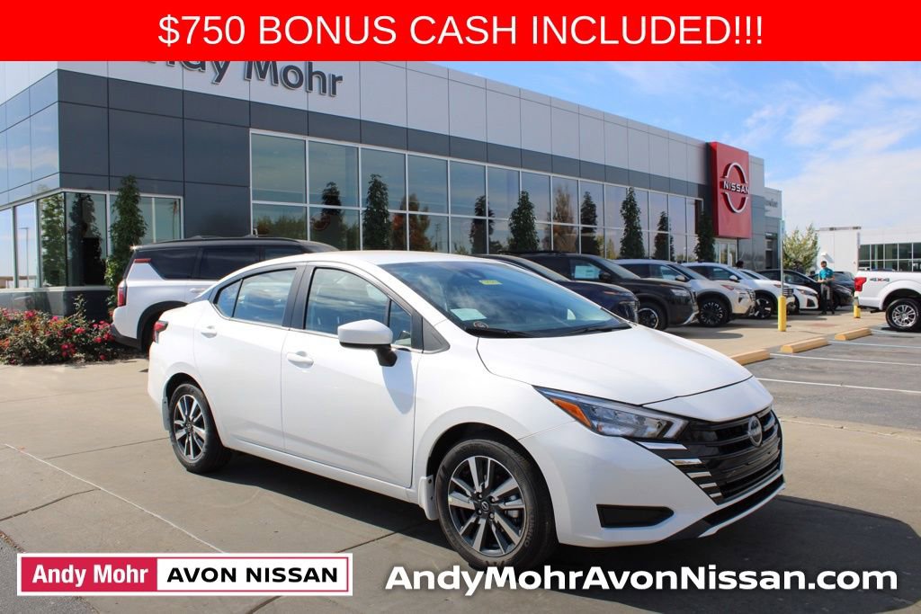 New 2025 Nissan Versa SV w/ Trunk Package FWD image 1