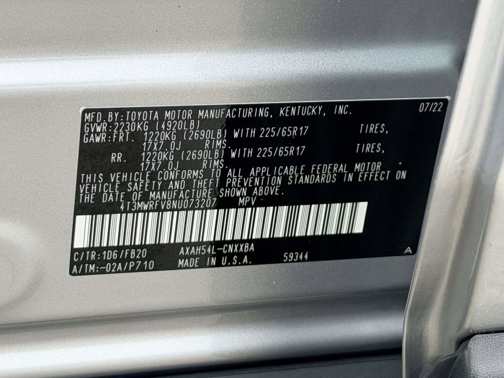 Certified 2022 Toyota RAV4 LE AWD/4WD image 26