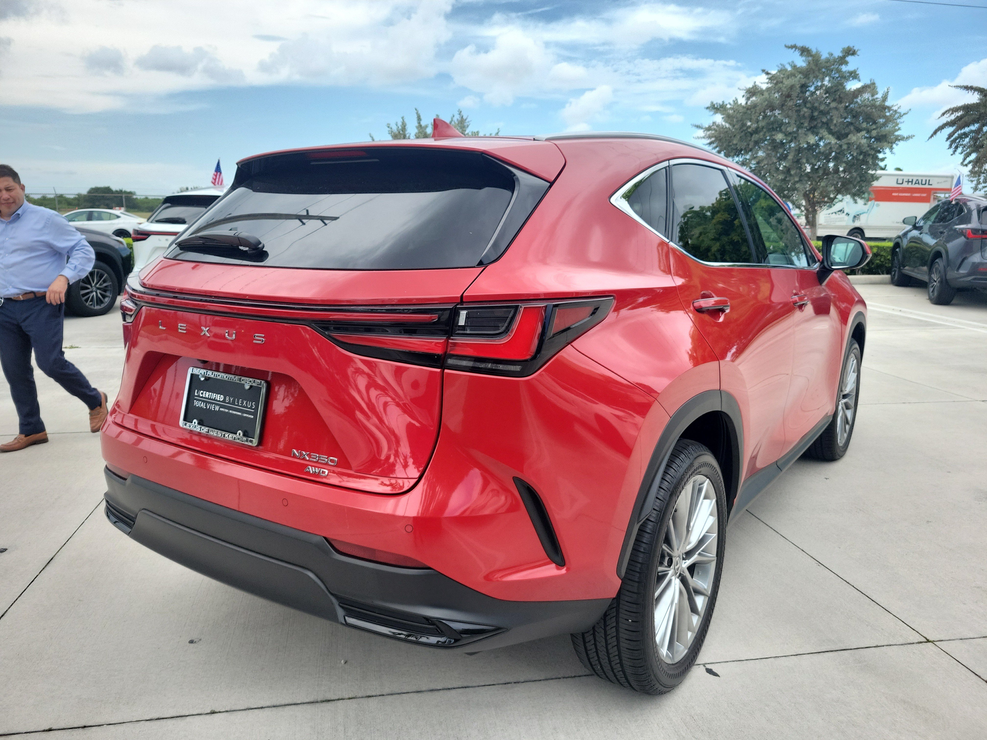 Certified 2025 Lexus NX 350 AWD w/ Cold Area Package image 8