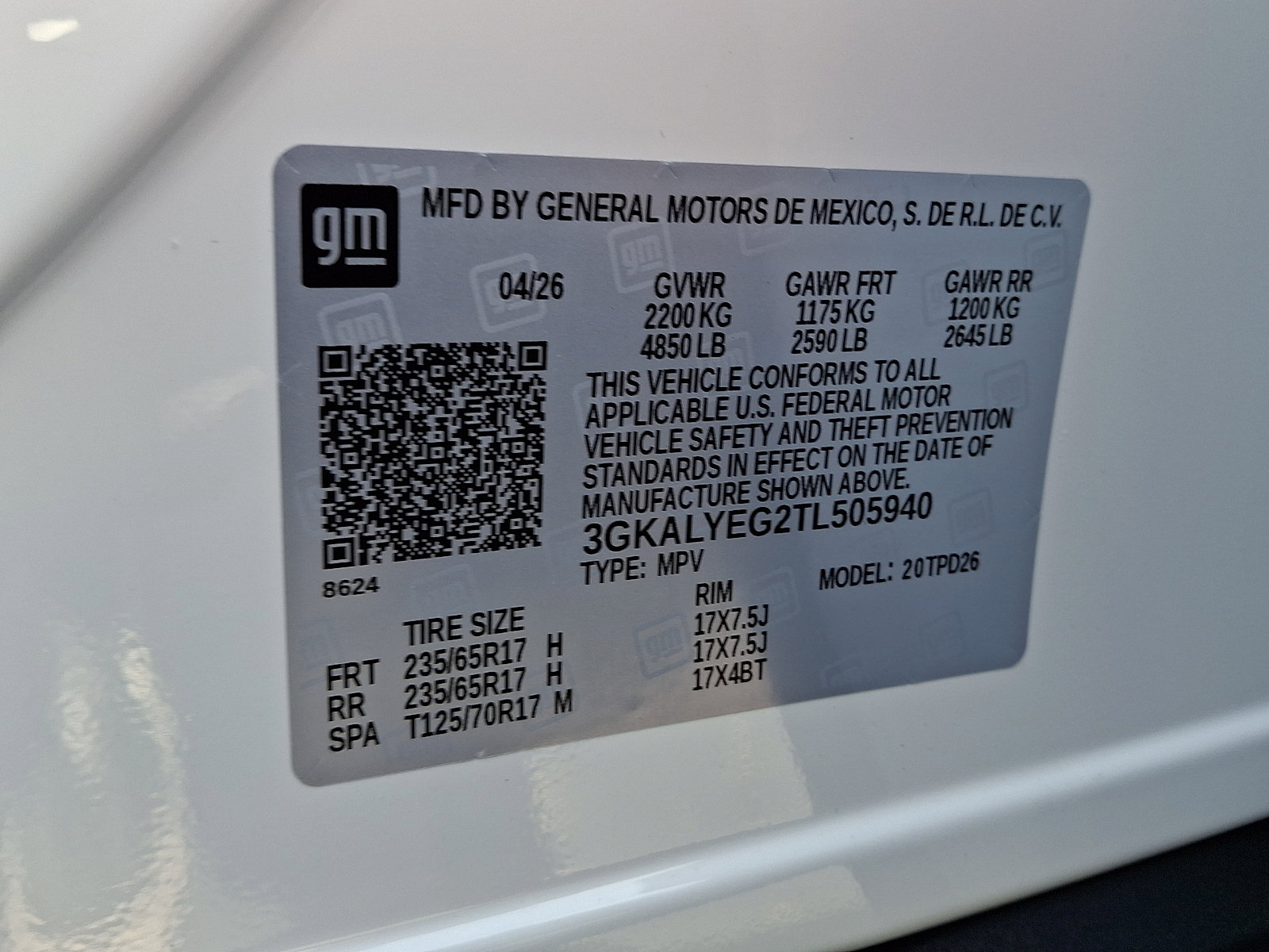 New 2026 GMC Terrain AT4 w/ Technology Package II AWD/4WD image 15