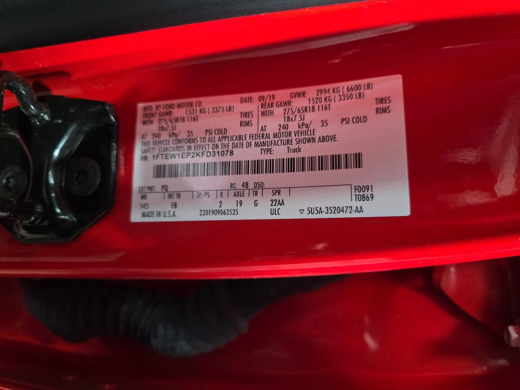 Used 2019 Ford F150 XLT w/ Equipment Group 302A Luxury image 35