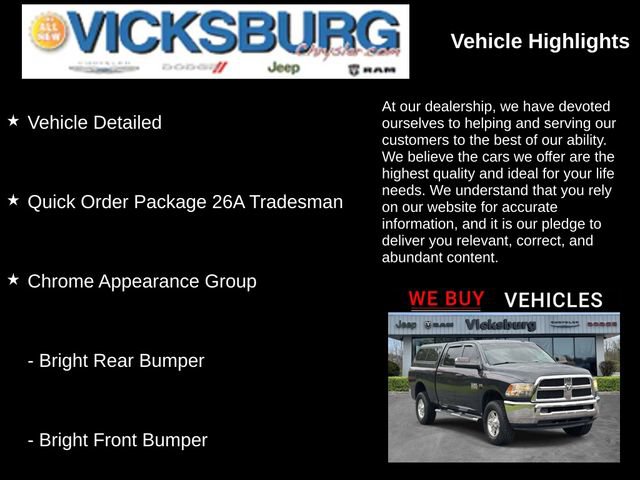 Used 2013 RAM 2500 Tradesman w/ Chrome Appearance Group AWD/4WD image 19