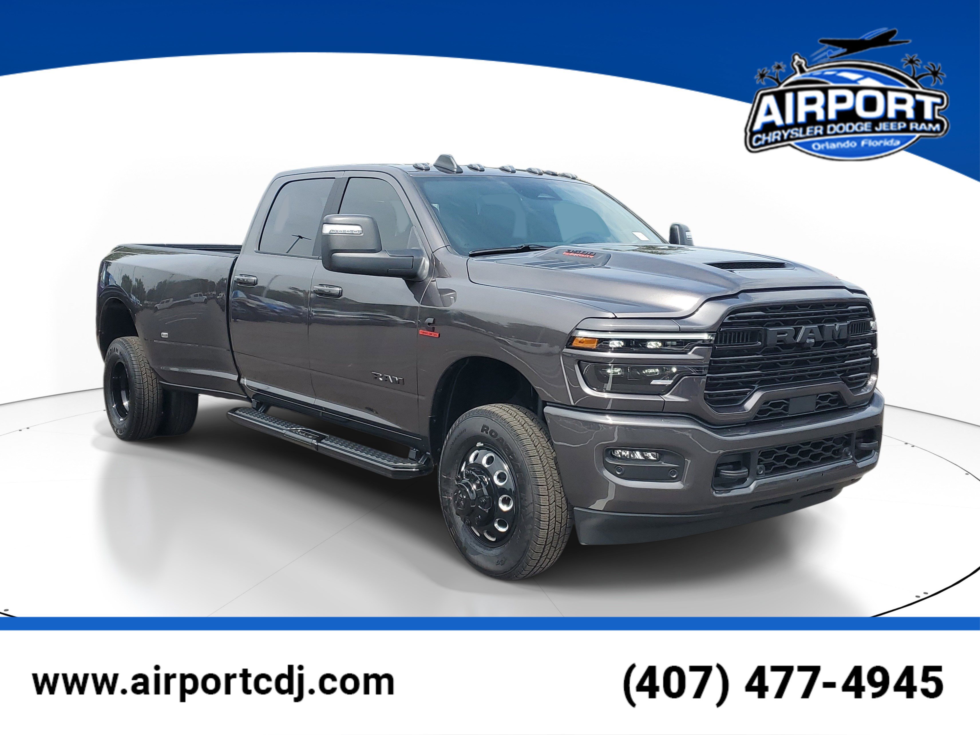 New 2026 RAM 3500 Laramie w/ Night Edition AWD/4WD image 1
