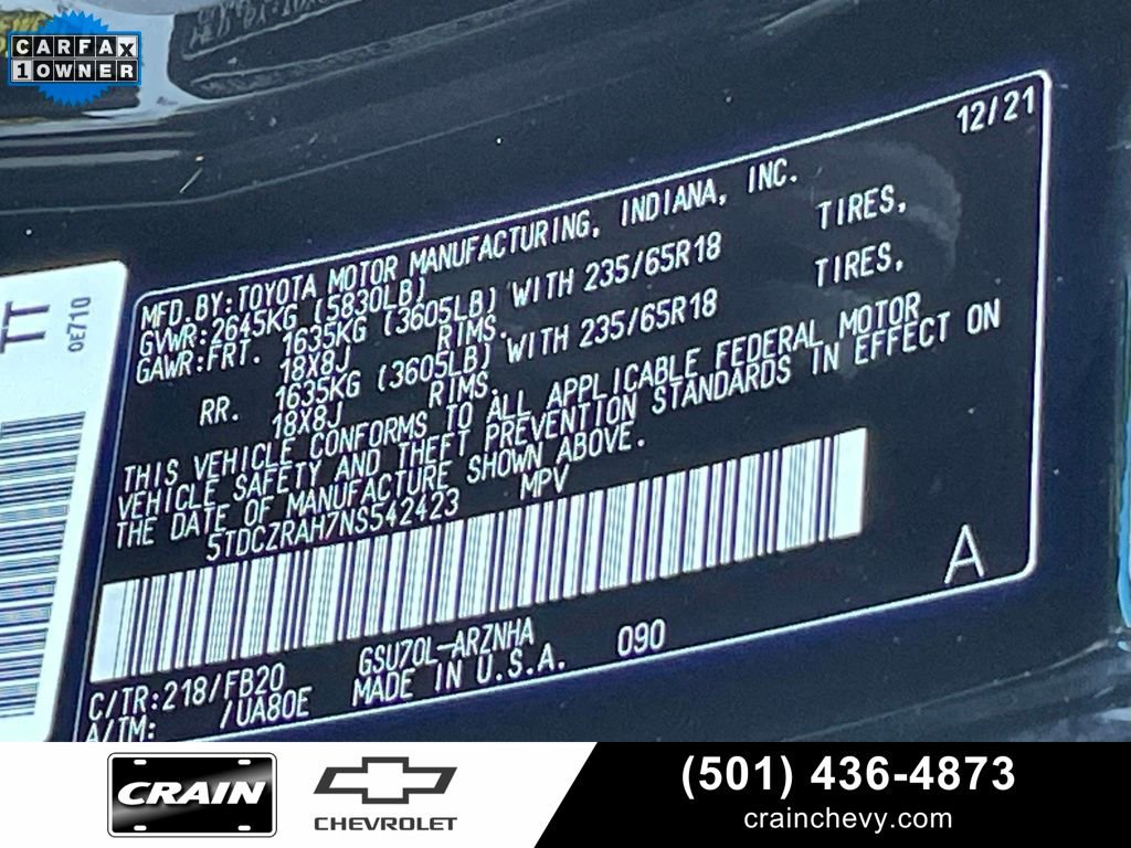 Used 2022 Toyota Highlander L image 34