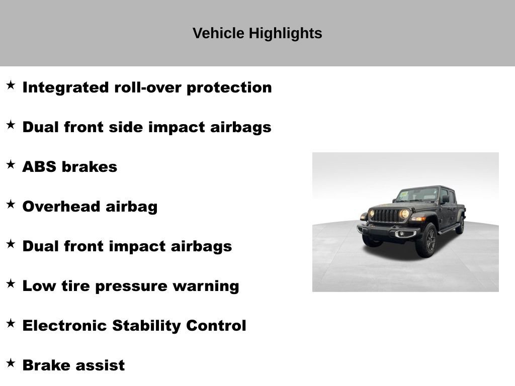 Used 2025 Jeep Gladiator Sport image 36