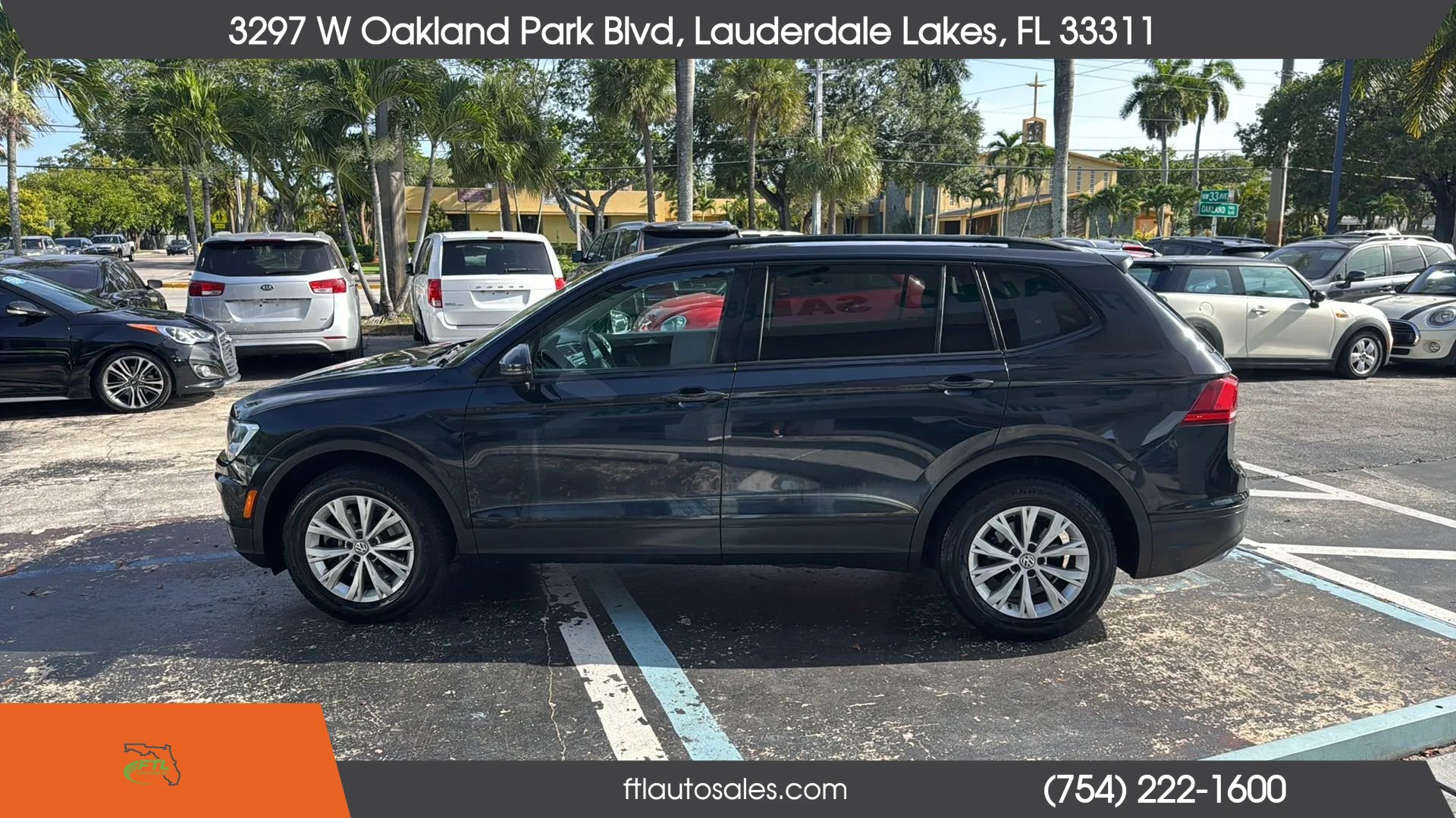 Used 2018 Volkswagen Tiguan S w/ Front Fog Lights Package FWD image 7