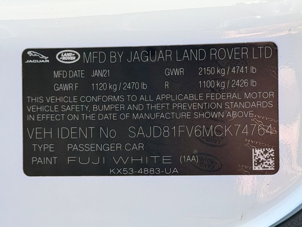 Used 2021 Jaguar F-TYPE R-Dynamic image 35