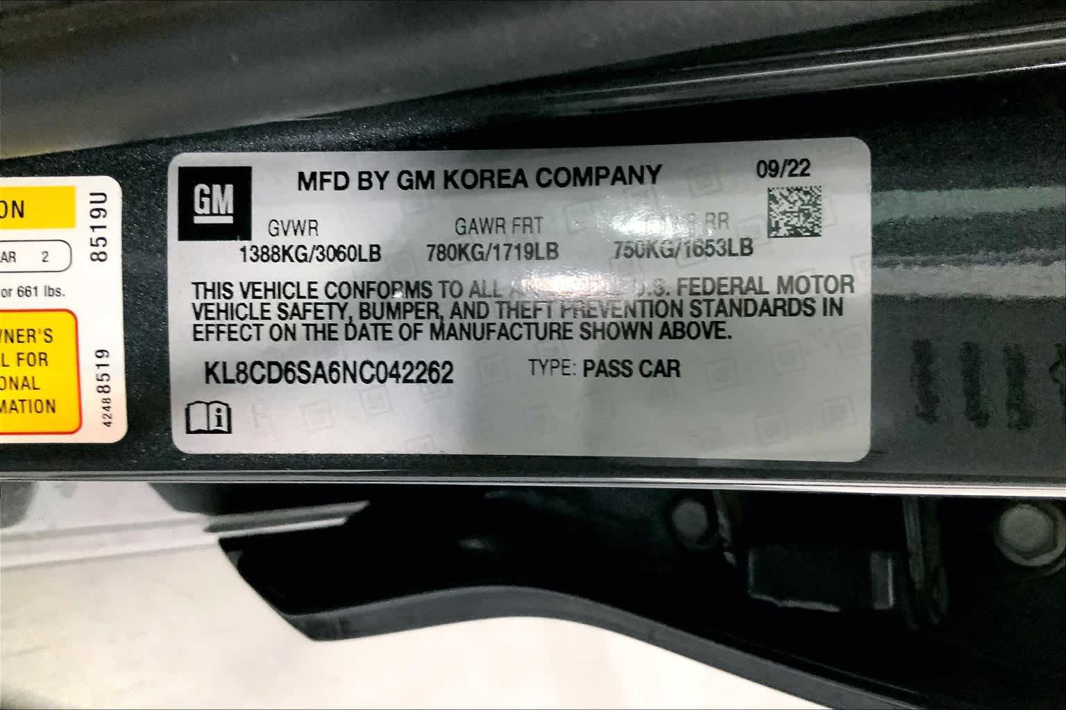 Used 2022 Chevrolet Spark LT FWD image 31