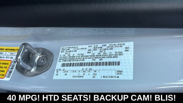 New 2026 Ford Escape SE FWD image 35