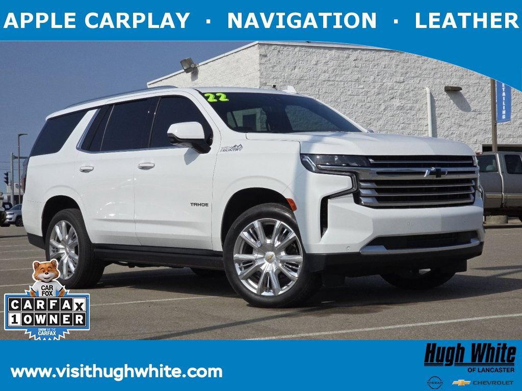 Used 2022 Chevrolet Tahoe High Country