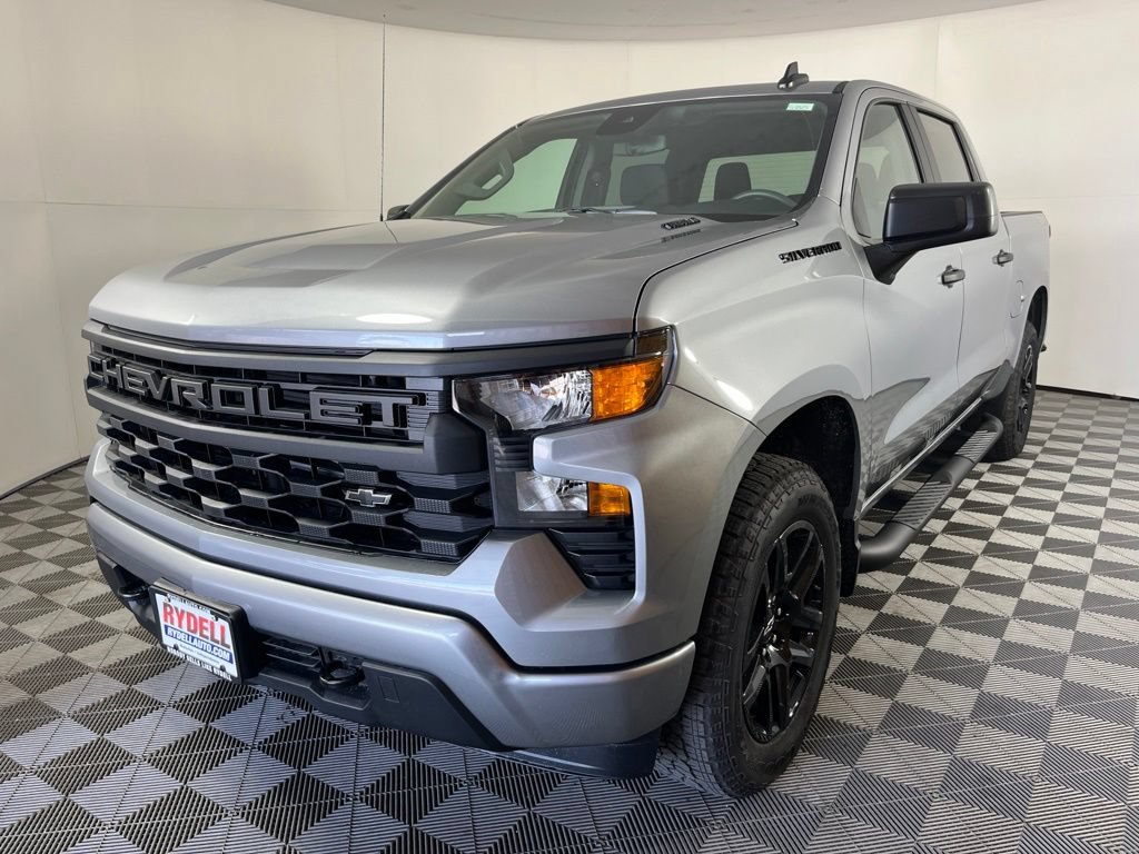 New 2026 Chevrolet Silverado 1500 Custom w/ Turbomax Blackout Package AWD/4WD image 13