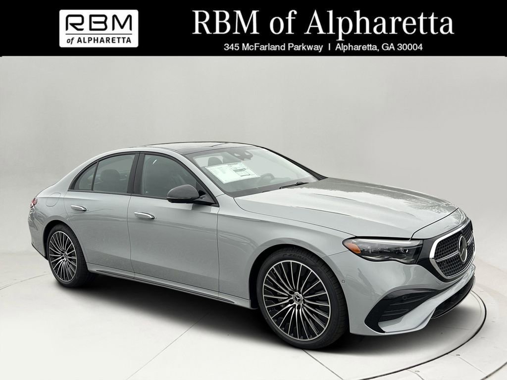 New 2026 Mercedes-Benz E 450 4MATIC Sedan image 1