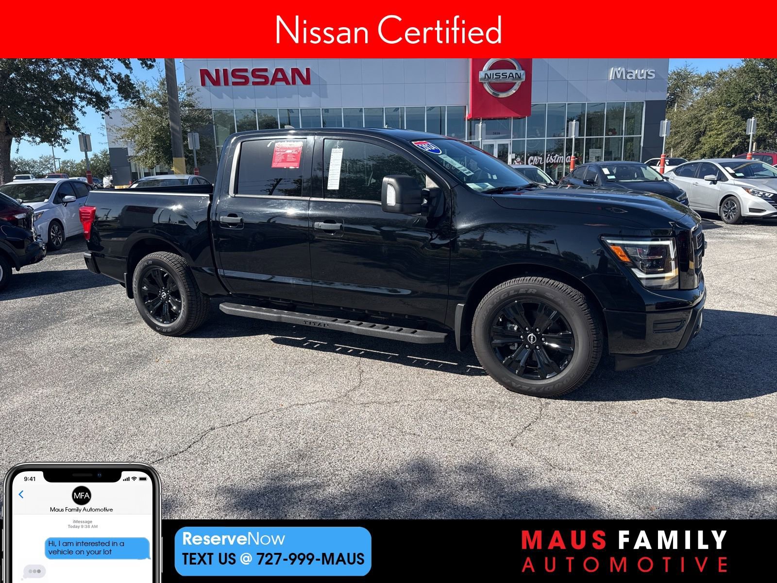 Certified 2024 Nissan Titan SV w/ SV Convenience Package