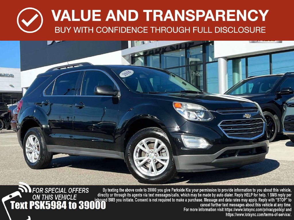 Used 2016 Chevrolet Equinox LT FWD image 1