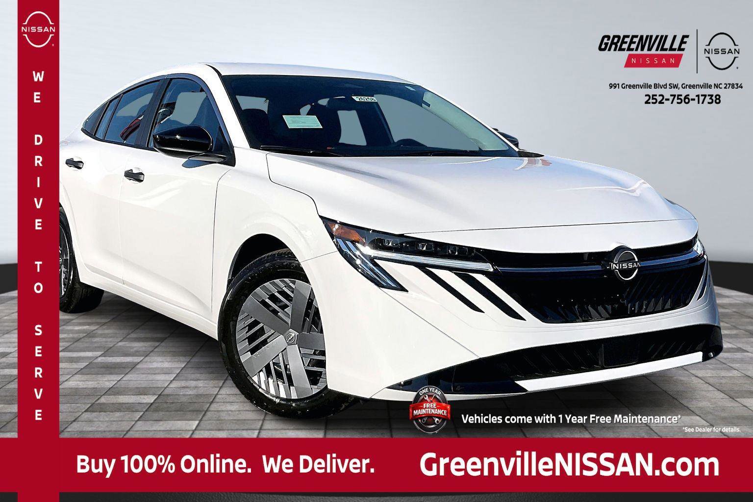New 2026 Nissan Sentra S w/ Floor Mat Package