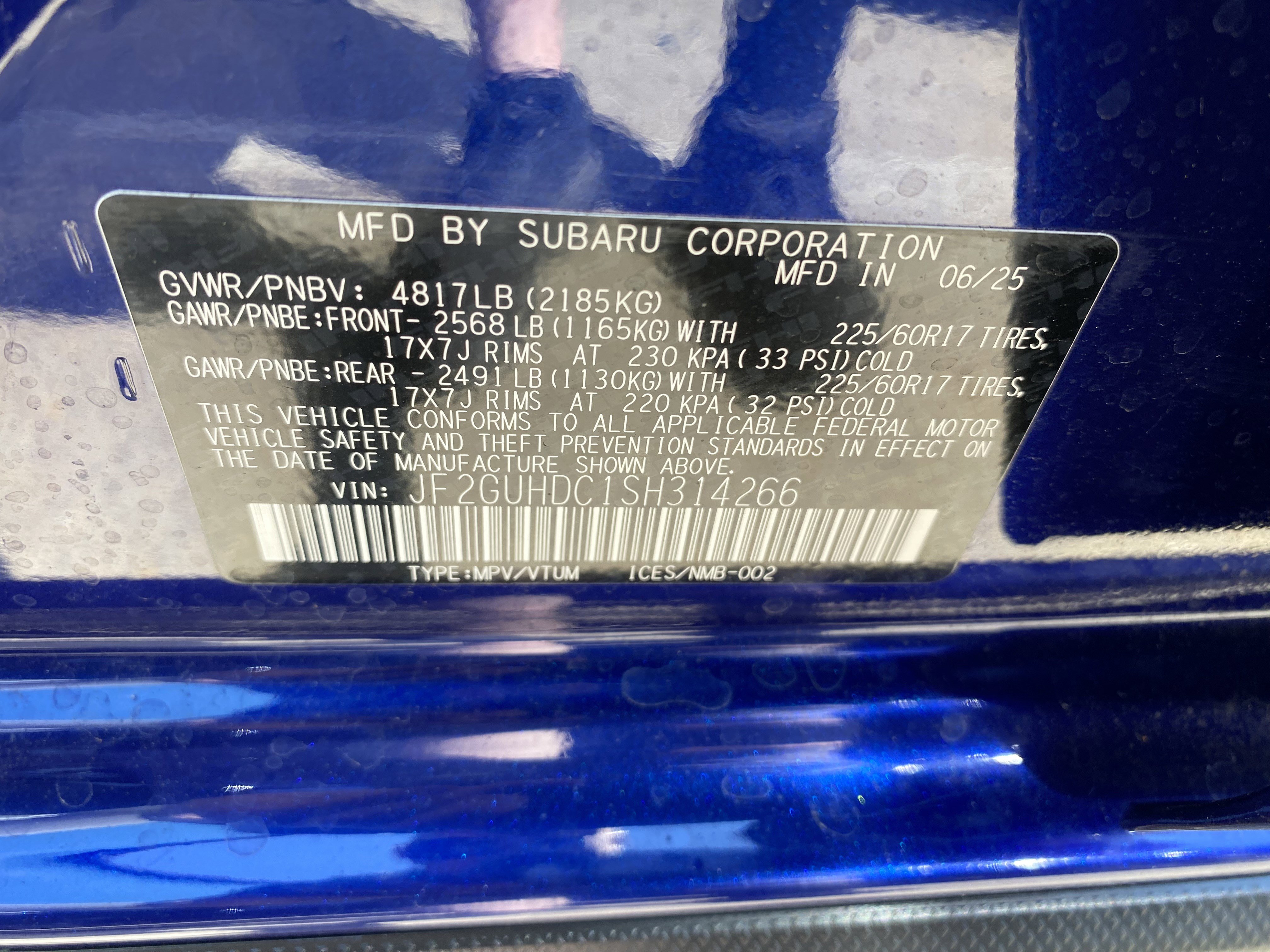 New 2025 Subaru Crosstrek 2.5i Premium image 27