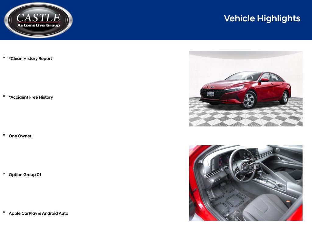 Certified 2023 Hyundai Elantra SE w/ Cargo Package image 4