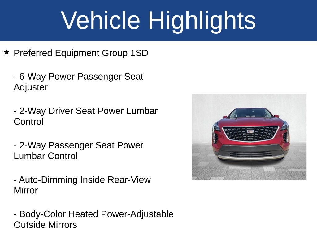 Used 2019 Cadillac XT4 Premium Luxury w/ Driver Awareness Package image 3