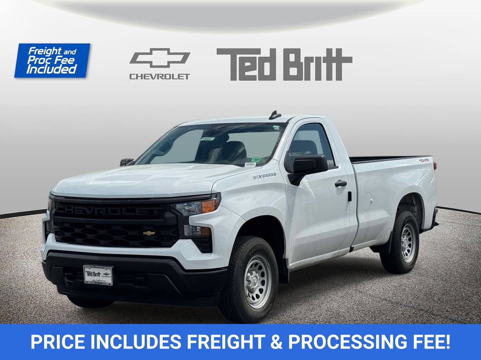 New 2025 Chevrolet Silverado 1500 W/T w/ Trailering Package AWD/4WD image 1