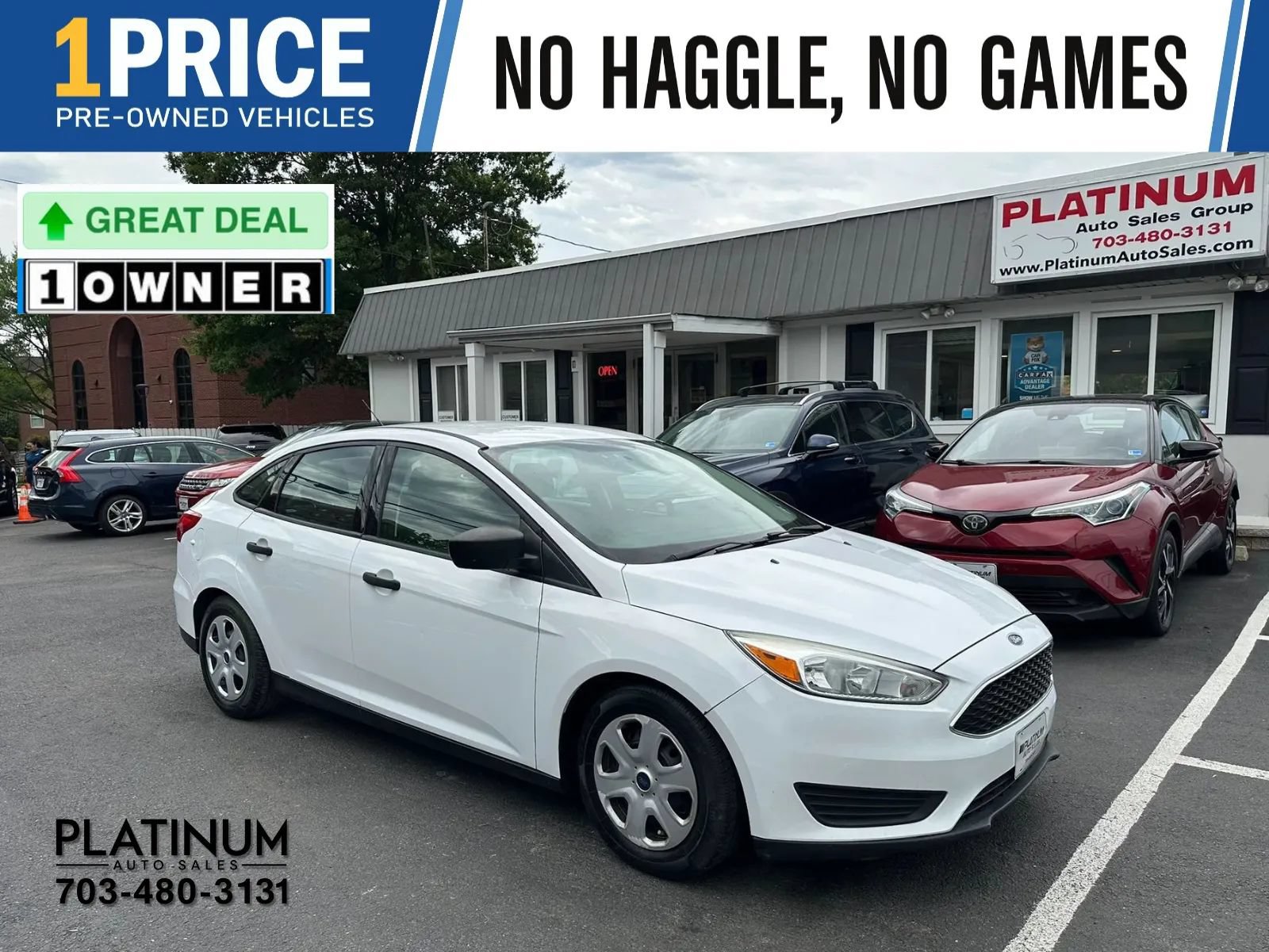 Used 2016 Ford Focus S FWD image 1