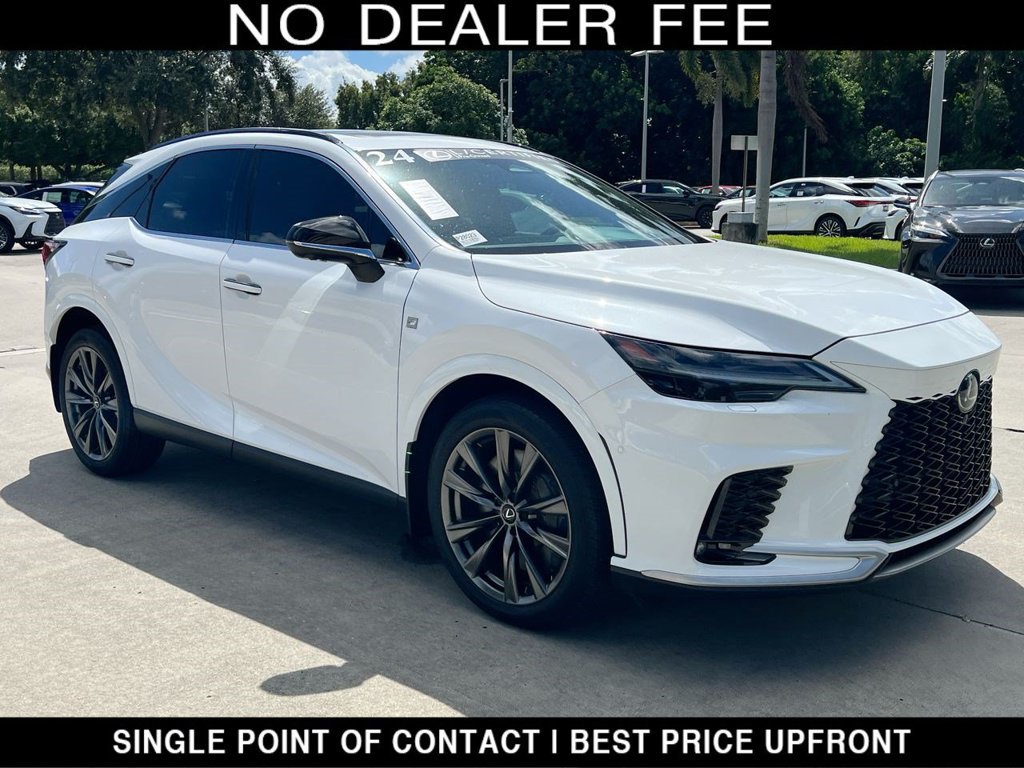 Certified 2024 Lexus RX 350 F Sport w/ Convenience Package
