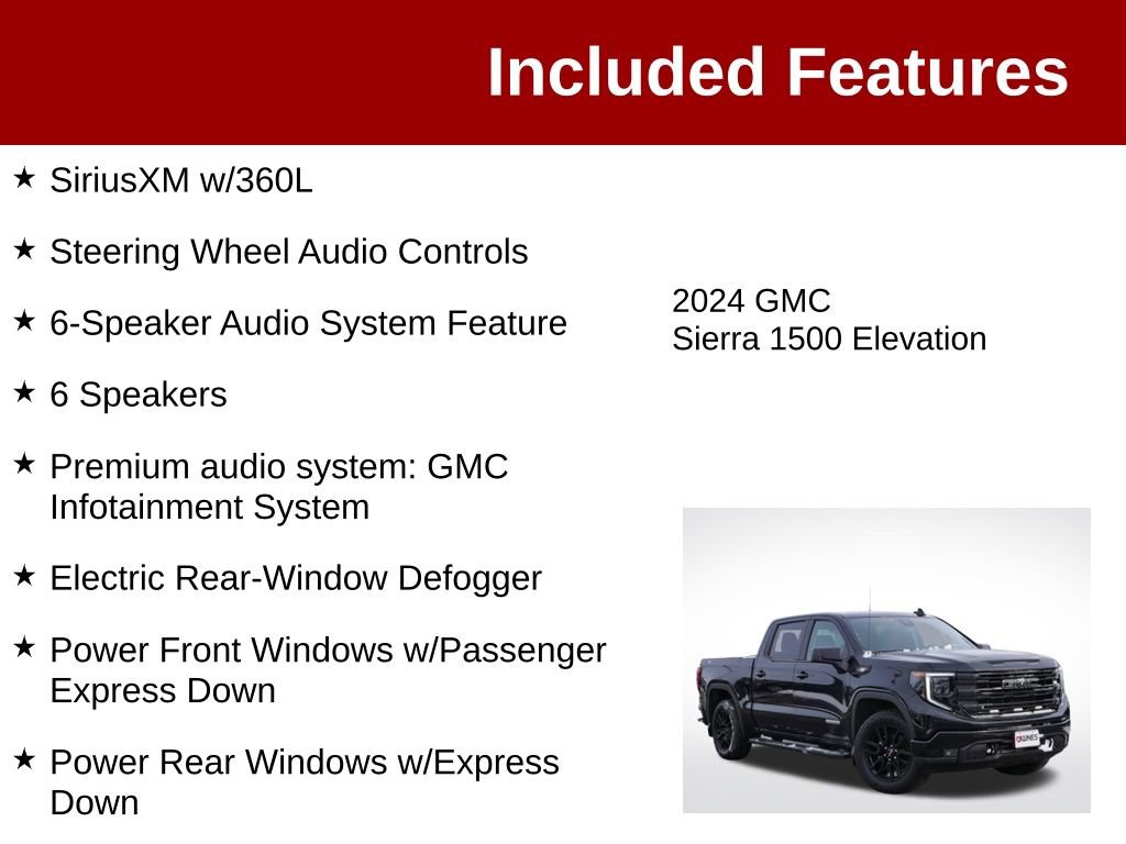 Used 2024 GMC Sierra 1500 Elevation AWD/4WD image 4