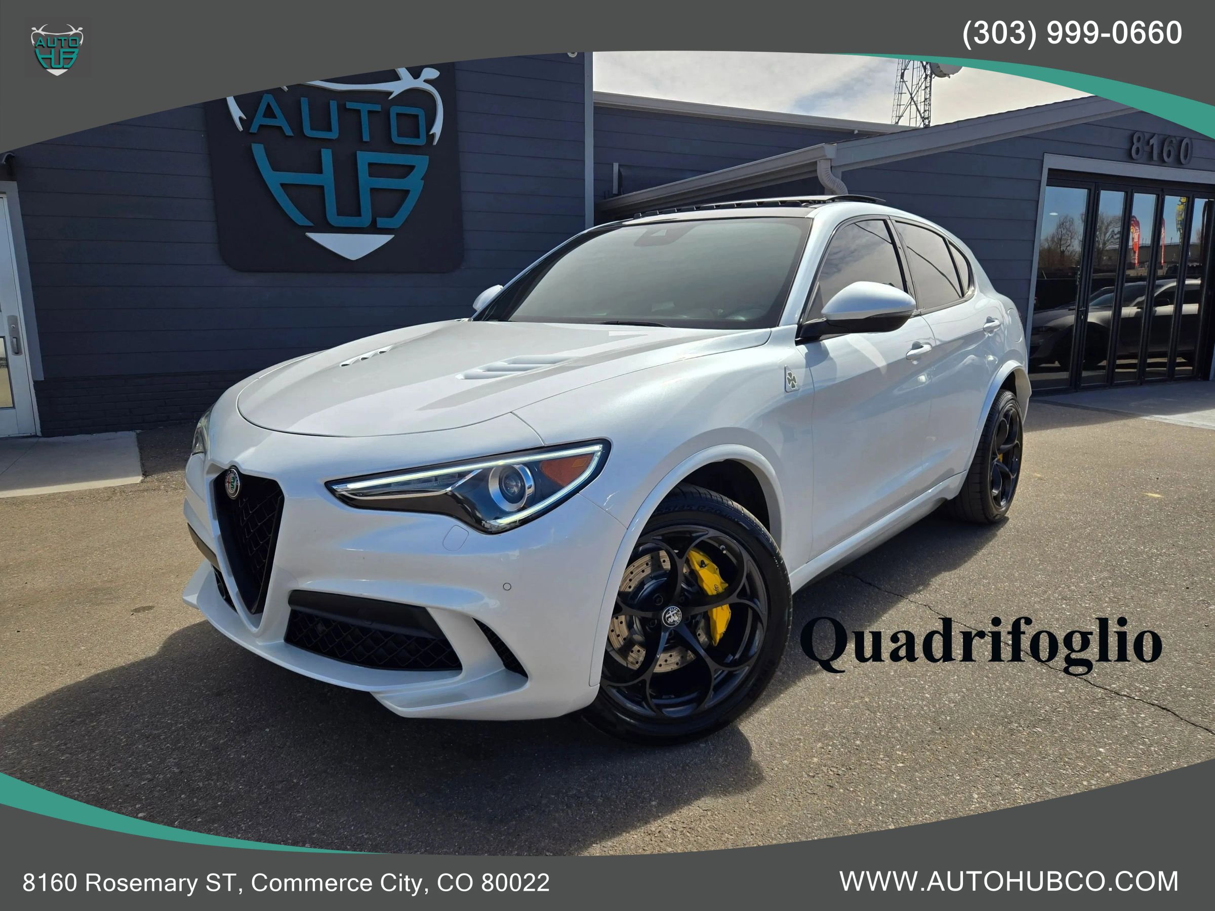 Used 2019 Alfa Romeo Stelvio Quadrifoglio w/ Driver Assist Dynamic Package image 1