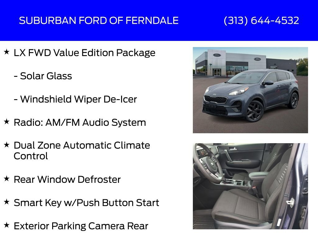 Used 2022 Kia Sportage LX w/ LX FWD Value Edition Package image 13