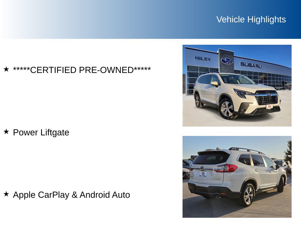 Certified 2025 Subaru Ascent Premium AWD/4WD image 5