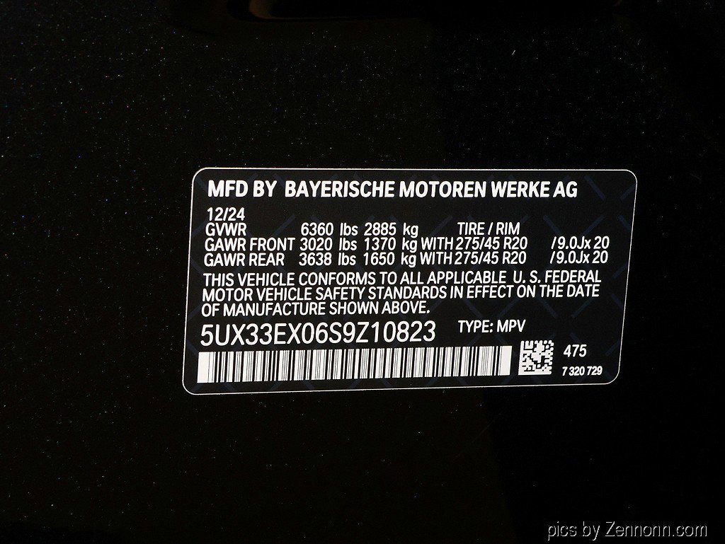 Certified 2025 BMW X6 xDrive40i w/ Executive Package AWD/4WD image 42