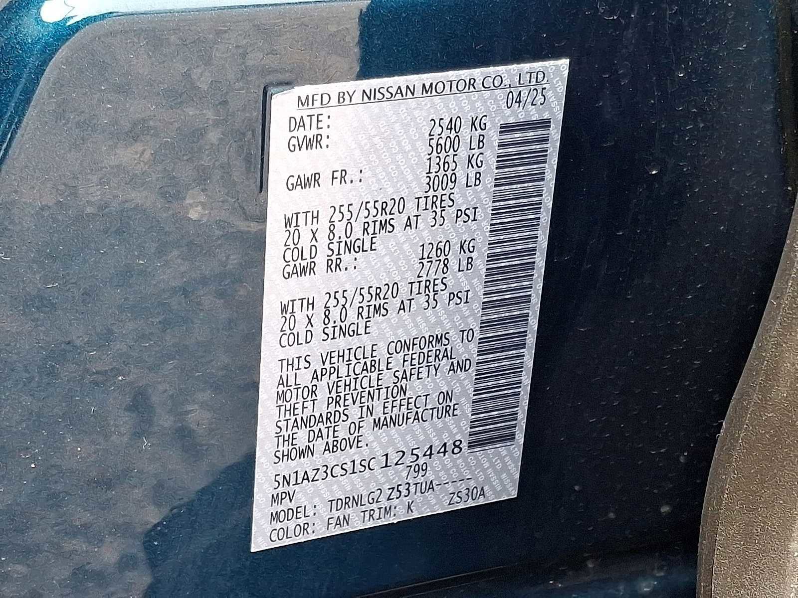 Used 2025 Nissan Murano SL w/ Cargo Package image 38