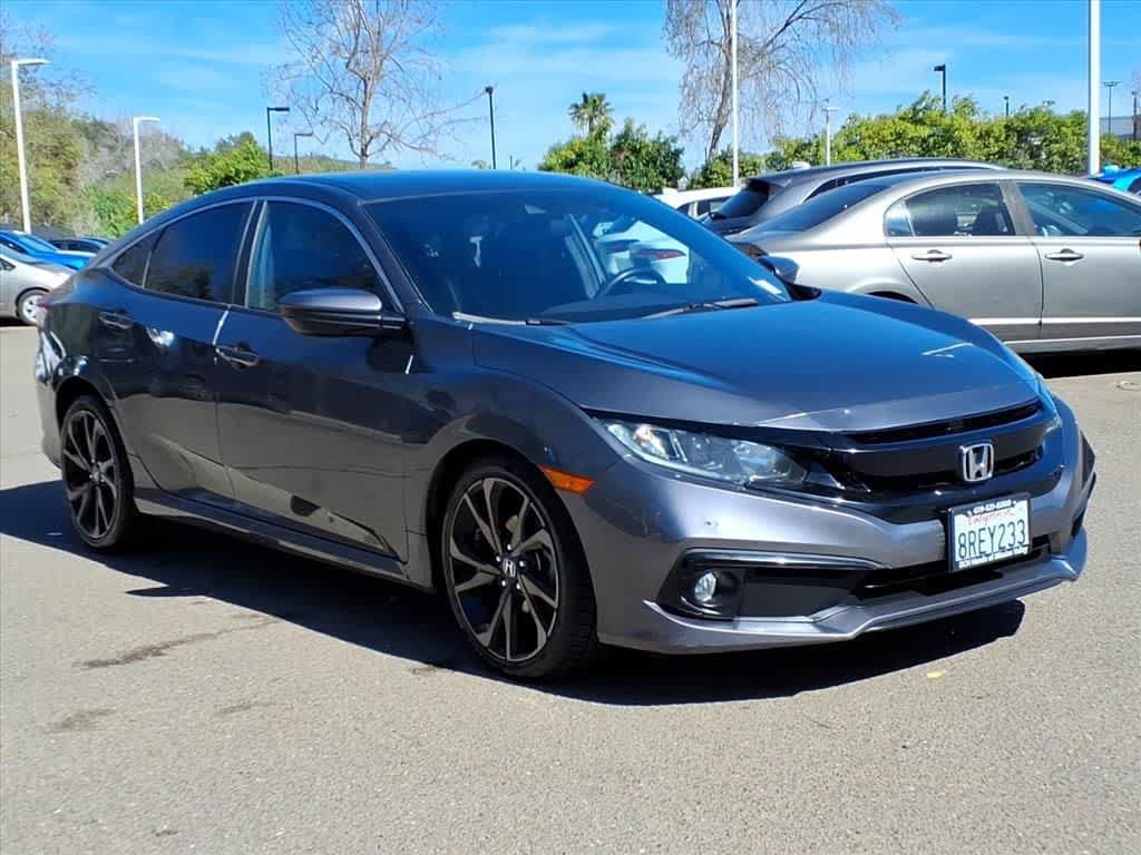 Used 2020 Honda Civic Sport video 3