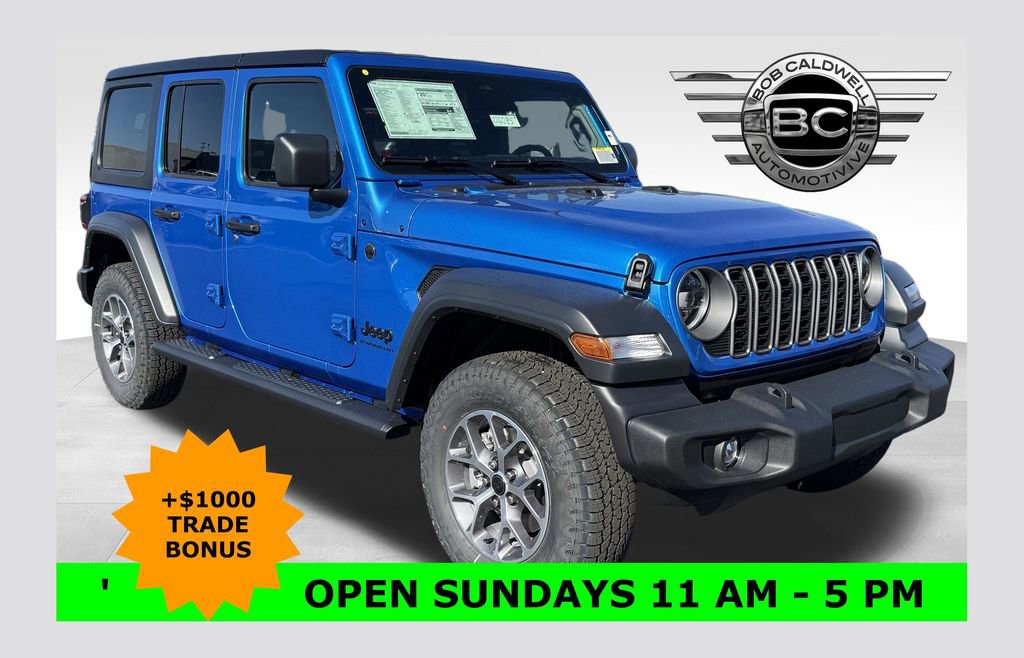 New 2026 Jeep Wrangler Sport S