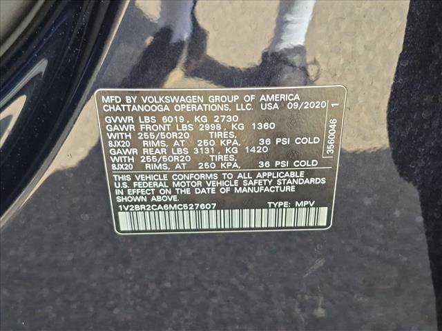 Used 2021 Volkswagen Atlas SEL AWD/4WD image 25