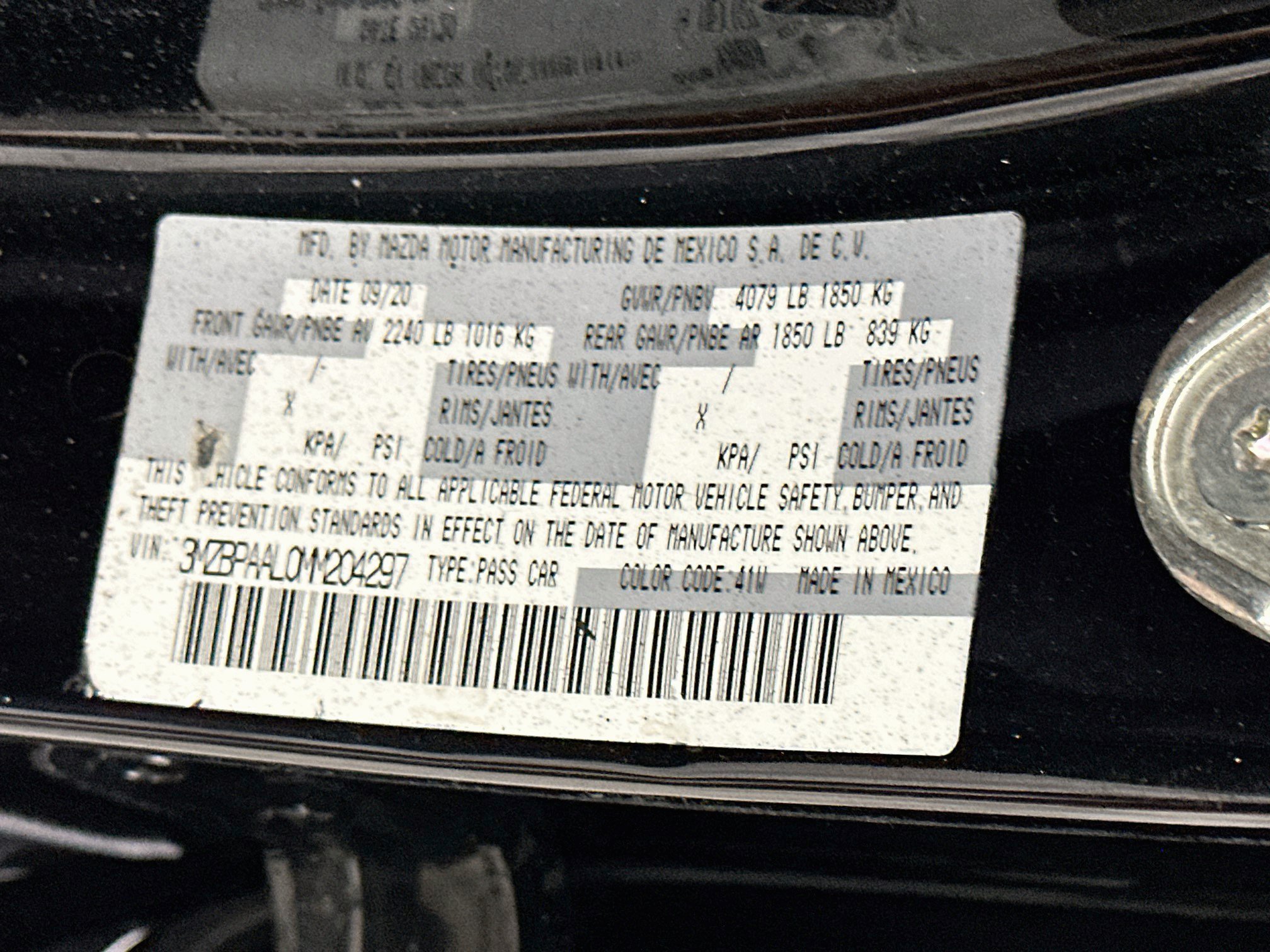 Used 2021 MAZDA MAZDA3 s FWD image 12
