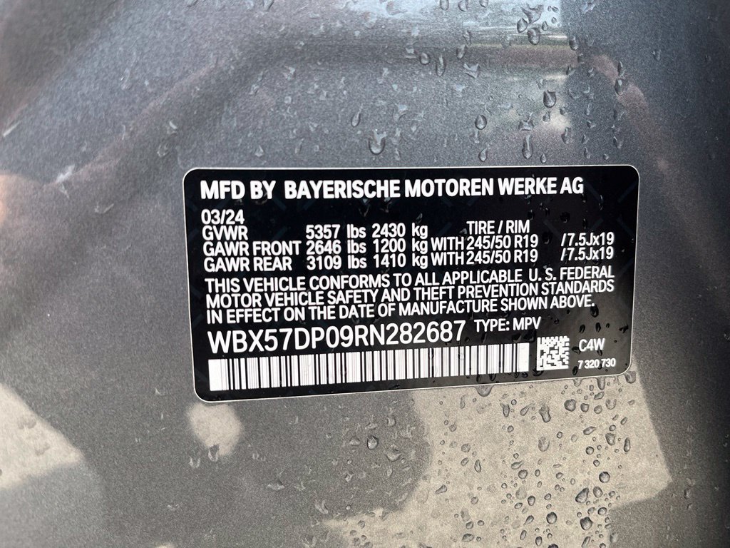 Certified 2024 BMW X3 xDrive30i w/ Premium Package w/ZPA AWD/4WD image 49