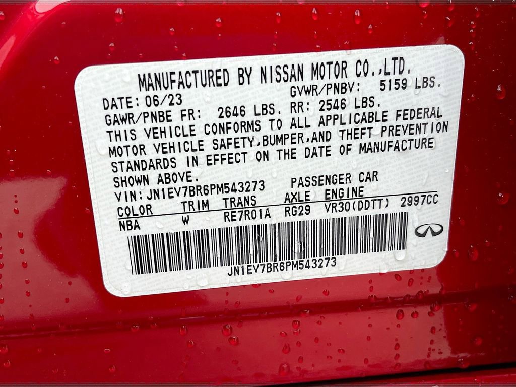 Used 2023 INFINITI Q50 Luxe w/ Cargo Package image 33