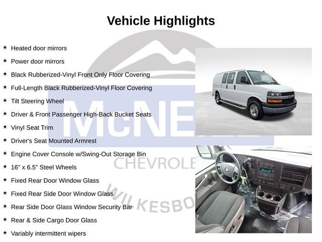 Used 2024 Chevrolet Express 2500 Work Van w/ Driver Convenience Package image 10