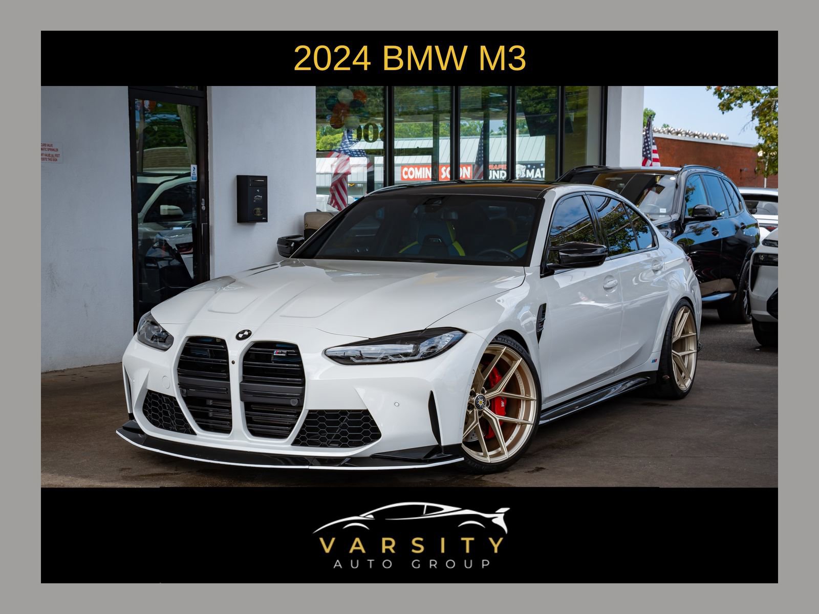 Used 2024 BMW M3 Competition w/ Executive Package image 1